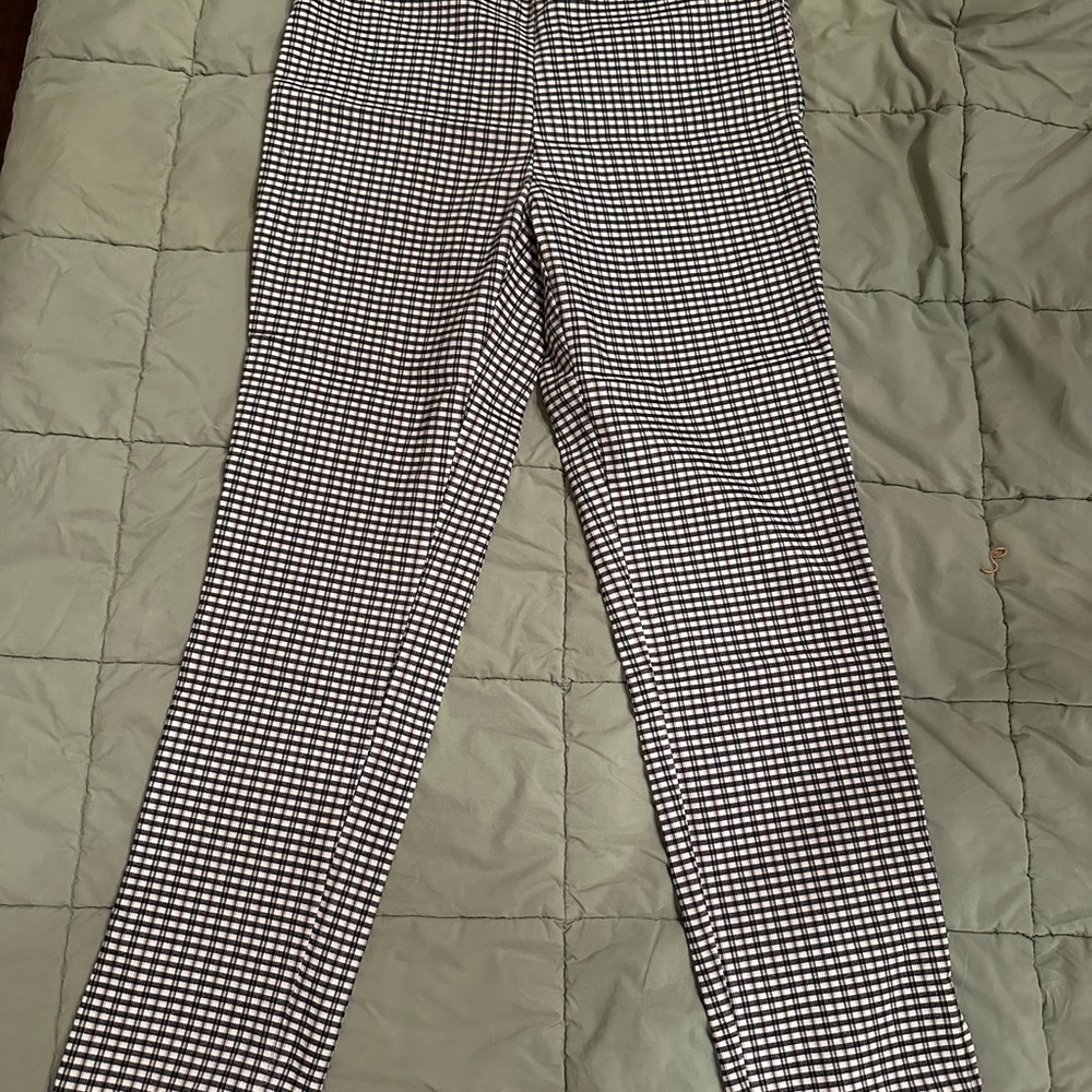 Jules & Leopold Monochrome Plaid Trousers